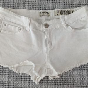 White Short Shorts